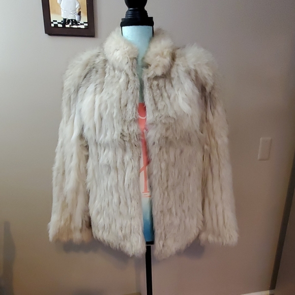 COPY - STUNNING VINTAGE  SEGA FOX/SILVER/BLUE FOX FUR - Picture 2 of 8